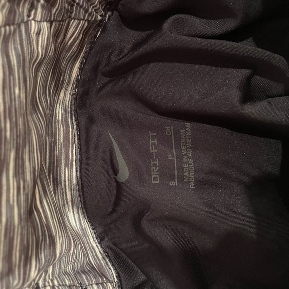 Nike Women’s One Dri-Fit Mid-Rise 3” Navy Blue Brief Lined Shorts Sz S NWT - Picture 6 of 7